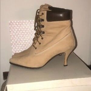 🔥Manolo Blahnik Timberland heels 39